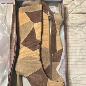 Their Jolie Victoria knee boots never been working brand new